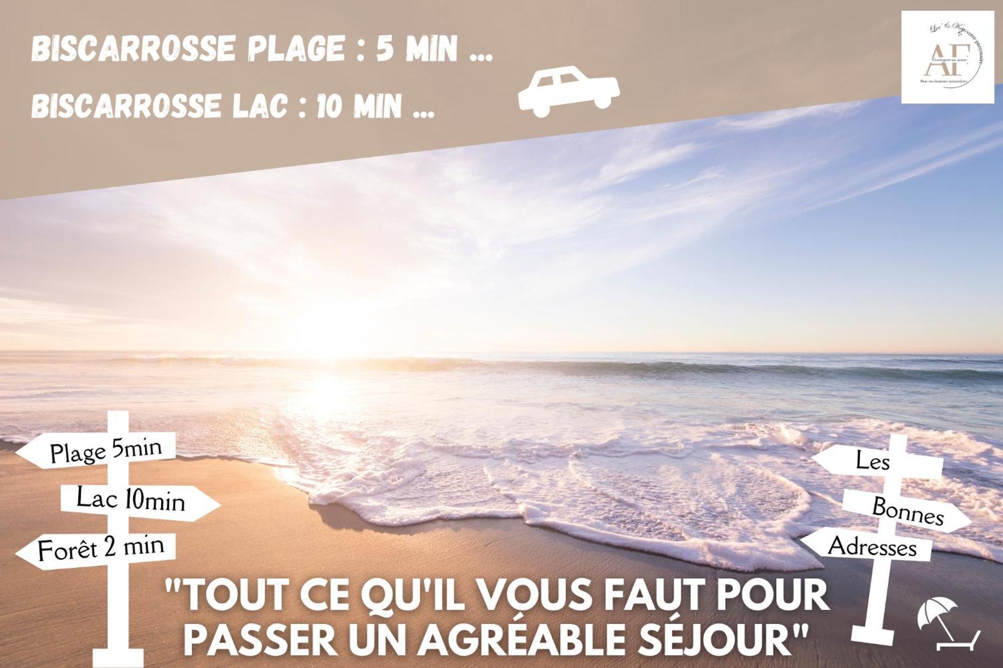 Petite Maison A Biscarrosse - Plage 외부 사진