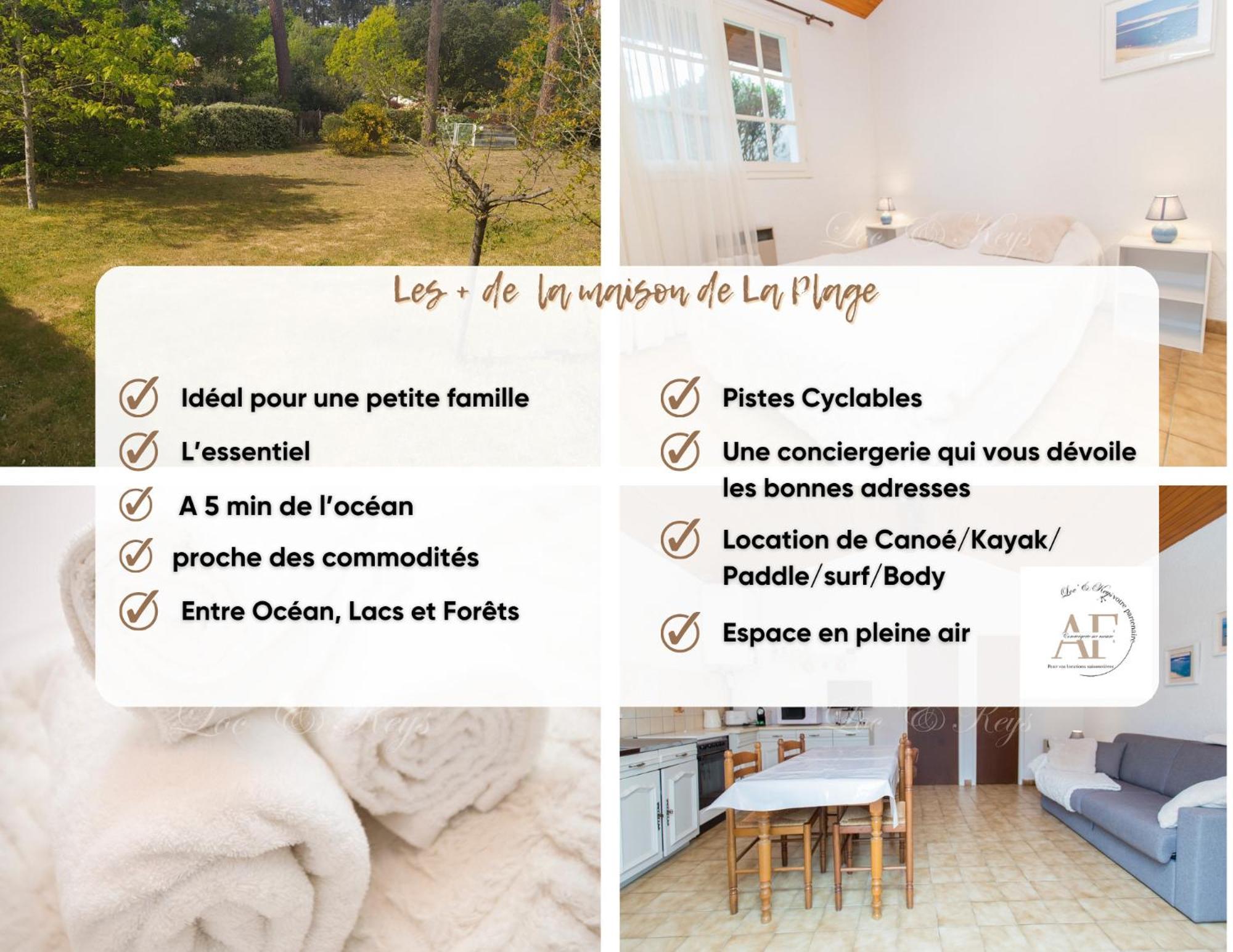 Petite Maison A Biscarrosse - Plage 외부 사진